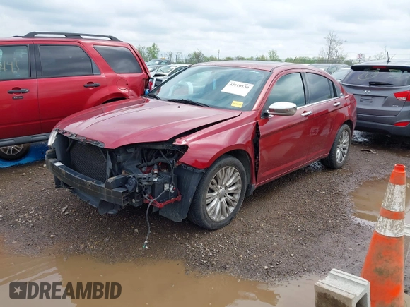2012 Chrysler 200 Limited with VIN 1C3CCBCB6CN283982, listed as a IAAI auction lot 42110130 with 139,668 mi miles and . Bid and sale history available at DreamBid. Image 2.