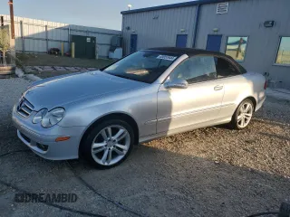 2007 Mercedes-Benz CLK 350 with VIN WDBTK56F67F226727, listed as a Copart auction lot 83053944 with 92,829 mi miles and Non Repairable. Bid and sale history available at DreamBid. Image 1.