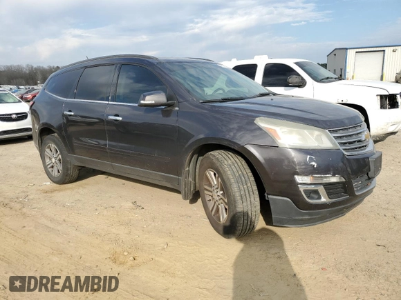 2015 Chevrolet Traverse LT with VIN 1GNKRGKD9FJ322203, listed as a Copart auction lot 47036795 with 173,004 mi miles and Clean title. Bid and sale history available at DreamBid. Image 4.