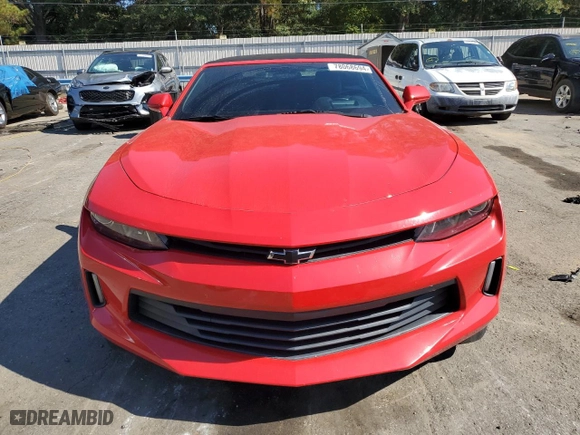 2017 Chevrolet Camaro 2LT with VIN 1G1FD3DX6H0112460, listed as a Copart auction lot 78068694 with 67,469 mi miles and Salvage Title. Bid and sale history available at carsss.com. Image 5.