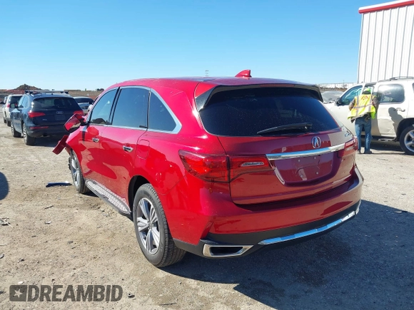 2020 Acura MDX with VIN 5J8YD3H33LL013420, listed as a IAAI auction lot 41718188 with 31,556 mi miles and . Bid and sale history available at DreamBid. Image 3.