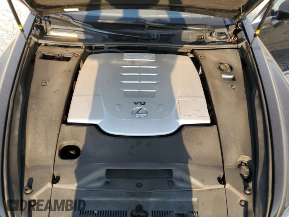 2015 Lexus LS 460 L with VIN JTHGL1EF9F5053850, listed as a Copart auction lot 69187144 with 111,791 mi miles and Salvage title. Bid and sale history available at DreamBid. Image 11.