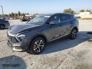 2023 Kia Sportage Hybrid EX with VIN KNDPVCAG4P7026485, listed as a Copart auction lot 72089874 with 42,340 mi miles and Salvage Title. Bid and sale history available at carsss.com. Image 1.