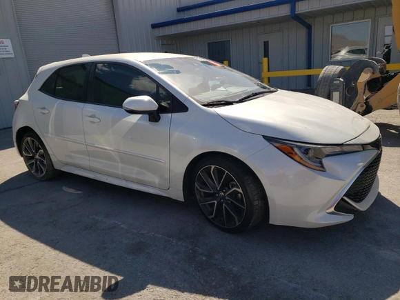 2019 Toyota Corolla Hatchback SE with VIN JTNK4RBE7K3049073, listed as a Copart auction lot 69481624 with 37,494 mi miles and Salvage Title. Bid and sale history available at carsss.com. Image 4.