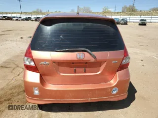 2008 Honda Fit Sport with VIN JHMGD37668S048115, listed as a Copart auction lot 53116275 with 114,050 mi miles and Clean Title. Bid and sale history available at carsss.com. Image 6.