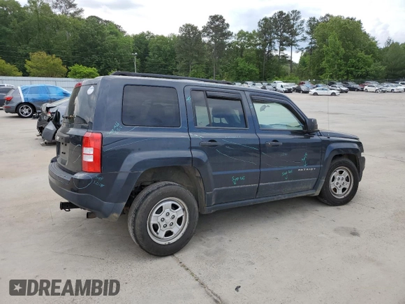 2014 Jeep Patriot Sport с VIN 1C4NJPBA7ED753090, выставлен на аукционе Copart как лот 54234865 с пробегом 104 390 миль миль и Списание • Salvage title. История ставок и продаж доступна на DreamBid. Изображение 3.