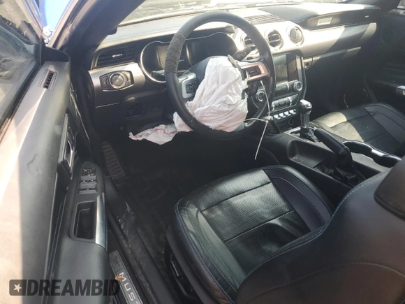 2018 Ford Mustang EcoBoost Premium z VIN 1FATP8UH5J5125142, wystawiony jako Copart lot #59035025 z przebiegiem 154 596 mil mil oraz Szkoda całkowita • Salvage title. Historia ofert i sprzedaży dostępna na DreamBid. Obrazek 8.