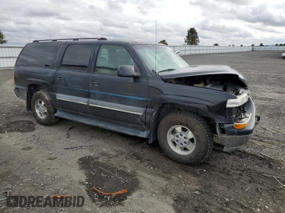2002 Chevrolet Suburban LT with VIN 1GNFK16Z62J263226, listed as a Copart auction lot 75667944 with 0 mi miles and Salvage Title. Bid and sale history available at carsss.com. Image 4.