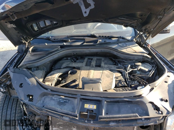 2016 Mercedes-Benz GL with VIN 4JGDF6EE2GA695847, listed as a Copart auction lot 75480934 with 143,445 mi miles and Salvage Title. Bid and sale history available at carsss.com. Image 12.