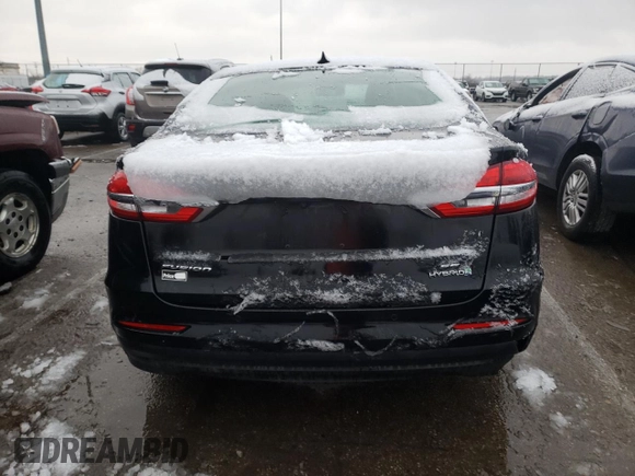 2019 Ford Fusion Hybrid SE with VIN 3FA6P0LU0KR252957, listed as a Copart auction lot 38459553 with 62,947 mi miles. Bid and sale history available at carsss.com. Image 6.