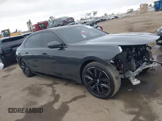 2024 BMW 7 Series 740i with VIN WBA23EH01RCP35452, listed as a IAAI auction lot 42064471 with 13,657 mi miles and . Bid and sale history available at DreamBid. Image 14.