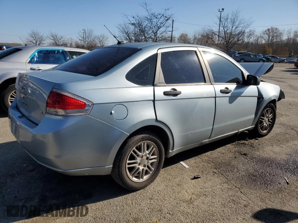 2008 Ford Focus SE with VIN 1FAHP35NX8W220992, listed as a Copart auction lot 82280104 with 206,672 mi miles and Salvage Title. Bid and sale history available at DreamBid. Image 3.
