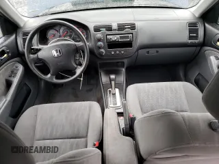 2004 Honda Civic EX with VIN 2HGES26764H614960, listed as a Copart auction lot 55269615 with 157,293 mi miles and Salvage Title. Bid and sale history available at DreamBid. Image 8.