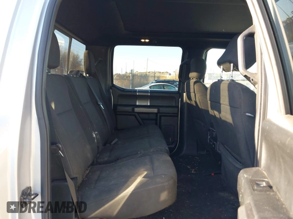 2018 Ford F-150 XL with VIN 1FTFW1EG0JFB44991, listed as a IAAI auction lot 41751140 with 153,051 mi miles. Bid and sale history available at carsss.com. Image 8.