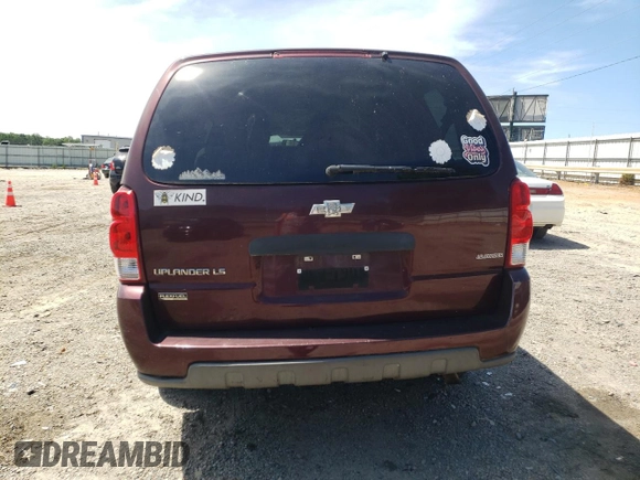 2008 Chevrolet Uplander LS with VIN 1GNDV23WX8D110127, listed as a Copart auction lot 61892894 with 195,964 mi miles and Salvage Title. Bid and sale history available at carsss.com. Image 6.