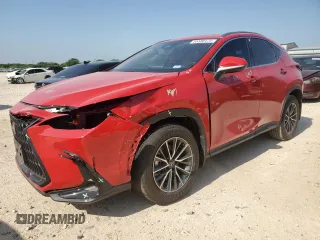 2025 Lexus NX 350h Premium z VIN JTJGKCEZ5S2054173, wystawiony jako Copart lot #55588475 z przebiegiem 411 mil mil oraz Szkoda całkowita • Salvage title. Historia ofert i sprzedaży dostępna na DreamBid. Obrazek 1.