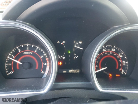 2008 Toyota Highlander with VIN JTEES41A082020825, listed as a Copart auction lot 50257665 with 189,308 mi miles and Salvage Title. Bid and sale history available at carsss.com. Image 9.