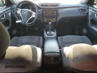 2016 Nissan Rogue SV with VIN KNMAT2MV3GP696657, listed as a Copart auction lot 43572145 with 120,728 mi miles and Salvage Title. Bid and sale history available at carsss.com. Image 8.