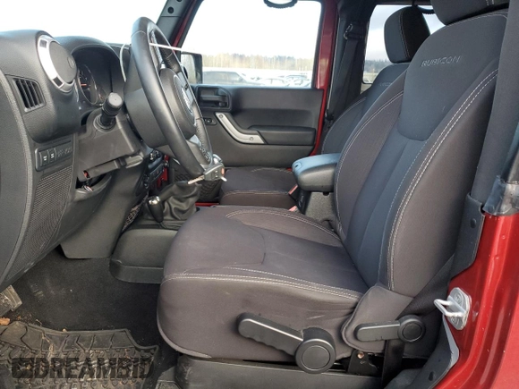 2013 Jeep Wrangler Rubicon с VIN 1C4HJWCG8DL520639, выставлен на аукционе Copart как лот 42458815 с пробегом 37 934 миль миль и Списание • Salvage title. История ставок и продаж доступна на DreamBid. Изображение 7.
