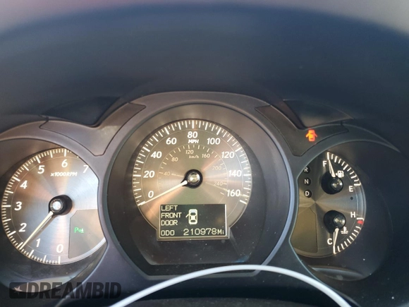 2008 Lexus GS 350 with VIN JTHCE96S780021630, listed as a Copart auction lot 75449024 with 210,978 mi miles and Salvage Title. Bid and sale history available at carsss.com. Image 9.