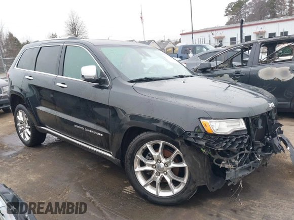 2015 Jeep Grand Cherokee Summit with VIN 1C4RJEJG3FC626002, listed as a IAAI auction lot 41295706 with 85,958 mi miles and . Bid and sale history available at DreamBid. Image 1.