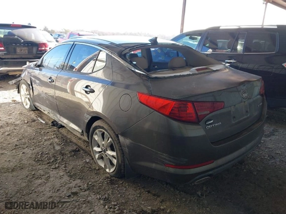 2011 Kia Optima EX with VIN KNAGN4A73B5168155, listed as a IAAI auction lot 41101951 with 149,142 mi miles. Bid and sale history available at carsss.com. Image 3.