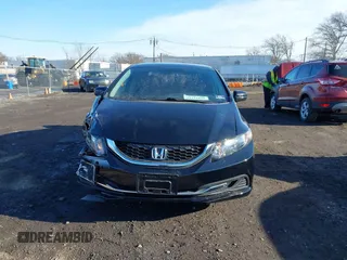2015 Honda Civic Sedan LX with VIN 19XFB2F55FE295745, listed as a IAAI auction lot 41531838 with 92,655 mi miles. Bid and sale history available at carsss.com. Image 12.