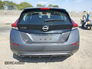 2023 Nissan LEAF SV Plus with VIN 1N4CZ1CV5PC553130, listed as a Copart auction lot 56167875 with 21,344 mi miles and Salvage title. Bid and sale history available at DreamBid. Image 6.