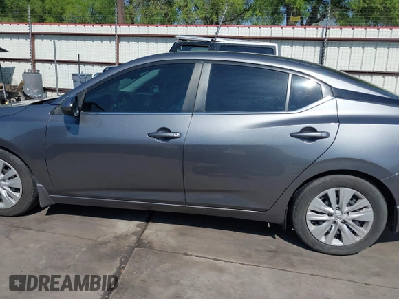 2020 Nissan Sentra S with VIN 3N1AB8BV2LY215995, listed as a IAAI auction lot 41875875 with 45,164 mi miles. Bid and sale history available at carsss.com. Image 14.