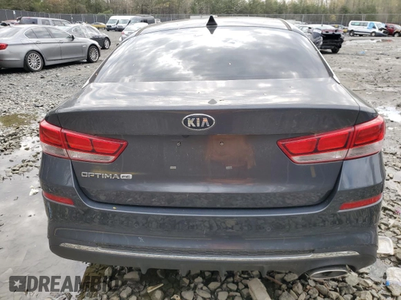 2020 Kia Optima LX with VIN 5XXGT4L31LG382853, listed as a Copart auction lot 52865085 with 67,674 mi miles and Salvage Title. Bid and sale history available at carsss.com. Image 6.
