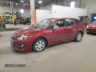 2015 Subaru Impreza 2.0i z VIN JF1GPAA61F9311269, wystawiony jako Copart lot #82627624 z przebiegiem 22 161 mil mil oraz Nie do naprawy • Non repairable. Historia ofert i sprzedaży dostępna na DreamBid. Obrazek 1.