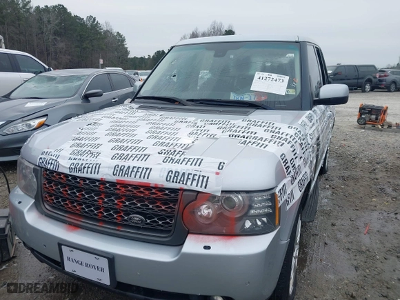 2011 Land Rover Range Rover HSE with VIN SALME1D48BA356403, listed as a IAAI auction lot 41272473 with 153,669 mi miles. Bid and sale history available at carsss.com. Image 18.