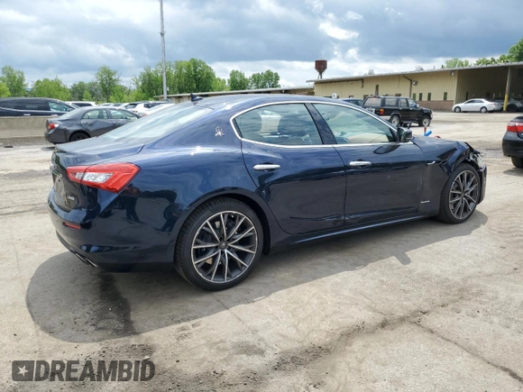 2020 Maserati Ghibli S Q4 GranLusso с VIN ZAM57YTL0L1351815, выставлен на аукционе Copart как лот 58732865 с пробегом 12 233 миль миль и Списание • Salvage title. История ставок и продаж доступна на DreamBid. Изображение 3.
