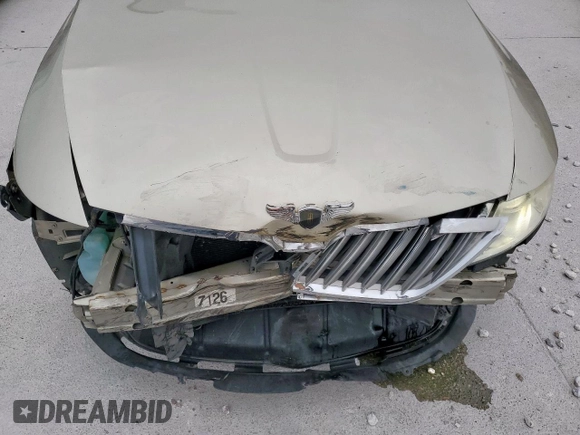 2010 Lincoln MKS with VIN 1LNHL9DR9AG607557, listed as a Copart auction lot 53779785 with 190,249 mi miles and Salvage Title. Bid and sale history available at DreamBid. Image 11.