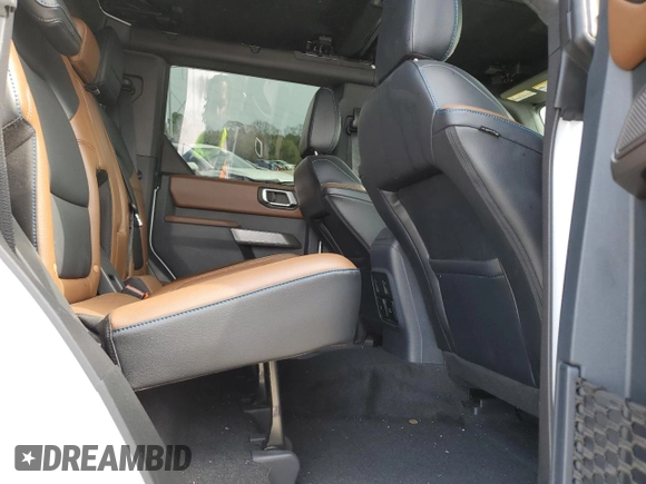 2023 Ford Bronco with VIN 1FMEE5BP7PLC15071, listed as a Copart auction lot 45321715 with 2,213 mi miles and Salvage title. Bid and sale history available at DreamBid. Image 11.