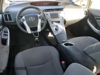 2012 Toyota Prius One with VIN JTDKN3DU8C5485018, listed as a Copart auction lot 42490045 with 56,279 mi miles and Salvage Title. Bid and sale history available at DreamBid. Image 8.