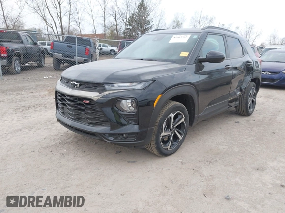 2023 Chevrolet TrailBlazer RS with VIN KL79MUSL2PB151394, listed as a IAAI auction lot 42063565 with 10,634 mi miles and . Bid and sale history available at DreamBid. Image 2.
