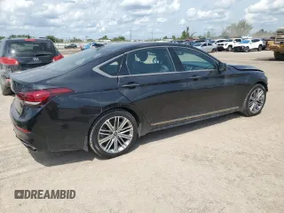 2019 Genesis G80 3.3T Sport with VIN KMTFN4JB4KU320146, listed as a Copart auction lot 50157415 with 40,786 mi miles and Salvage Title. Bid and sale history available at carsss.com. Image 3.