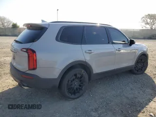 2022 Kia Telluride EX with VIN 5XYP3DHC3NG279196, listed as a Copart auction lot 52109395 with 35,252 mi miles and Salvage Title. Bid and sale history available at carsss.com. Image 3.