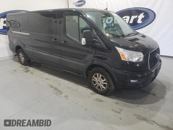 2021 Ford Transit Passenger XL with VIN 1FBAX2Y81MKA66013, listed as a Copart auction lot 41983025 with 78,994 mi miles and Clean title. Bid and sale history available at DreamBid. Image 4.
