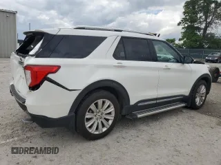 2020 Ford Explorer Limited z VIN 1FMSK8FH5LGB55939, wystawiony jako Copart lot #58589535 z przebiegiem 58 512 mil mil oraz Szkoda całkowita • Salvage title. Historia ofert i sprzedaży dostępna na DreamBid. Obrazek 3.
