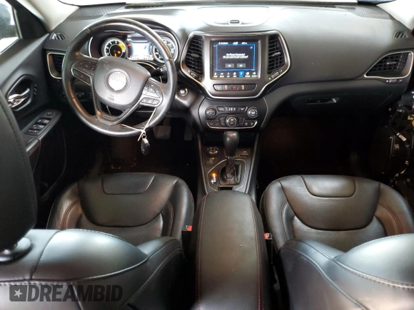 2019 Jeep Cherokee Trailhawk Elite с VIN 1C4PJMBN6KD177840, выставлен на аукционе Copart как лот 69418864 с пробегом 72 310 миль миль и Списание • Salvage title. История ставок и продаж доступна на DreamBid. Изображение 8.