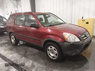2006 Honda CR-V LX with VIN JHLRD78546C033372, listed as a IAAI auction lot 41494094 with 179,465 mi miles and . Bid and sale history available at carsss.com. Image 1.