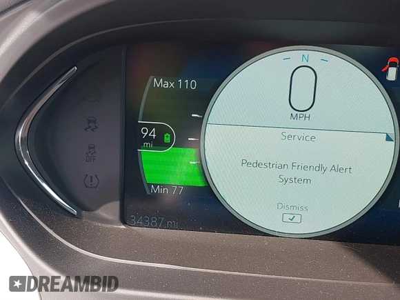 2020 Chevrolet Bolt EV LT z VIN 1G1FY6S0XL4108666, wystawiony jako IAAI lot #41682212 z przebiegiem 34 387 mil mil oraz . Historia ofert i sprzedaży dostępna na DreamBid. Obrazek 7.