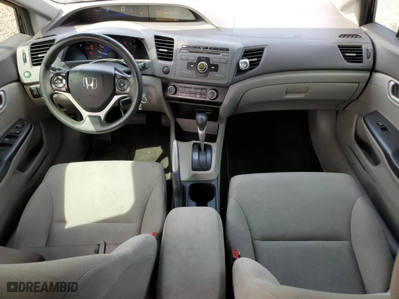 2012 Honda Civic Sdn LX with VIN 19XFB2F53CE365514, listed as a Copart auction lot 50949545 with 93,781 mi miles and Salvage Title. Bid and sale history available at carsss.com. Image 8.