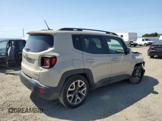 2015 Jeep Renegade Latitude with VIN ZACCJABT3FPB97255, listed as a Copart auction lot 51946045 with 49,645 mi miles and Salvage Title. Bid and sale history available at carsss.com. Image 3.