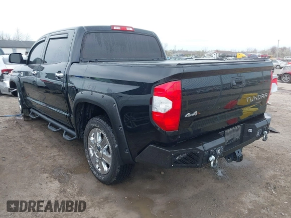 2015 Toyota Tundra 4WD Truck Platinum with VIN 5TFAW5F16FX432205, listed as a IAAI auction lot 42051601 with 121,996 mi miles. Bid and sale history available at carsss.com. Image 3.