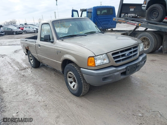 2003 Ford Ranger XL with VIN 1FTYR10U73PB00559, listed as a IAAI auction lot 41203236 with 192,029 mi miles. Bid and sale history available at carsss.com. Image 1.