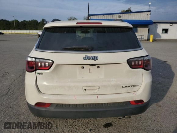 2020 Jeep Compass Limited with VIN 3C4NJCCB3LT142772, listed as a Copart auction lot 50570795 with 85,993 mi miles and Salvage Title. Bid and sale history available at DreamBid. Image 6.