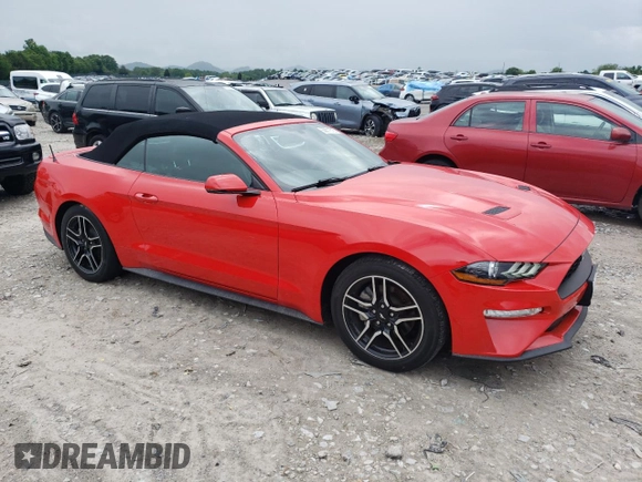 2019 Ford Mustang EcoBoost с VIN 1FATP8UH7K5170388, выставлен на аукционе Copart как лот 55011515 с пробегом 31 010 миль миль и Списание • Salvage title. История ставок и продаж доступна на DreamBid. Изображение 4.